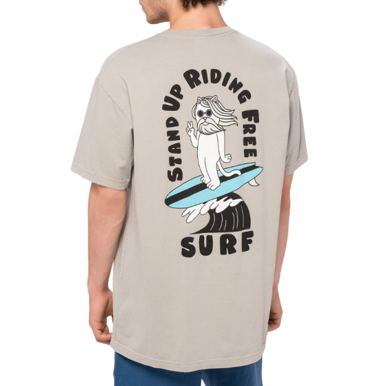Футболка Ripndip S.U.R.F Tee RND10098 (cool grey) Футболка Ripndip S.U.R.F Tee RND10098 (cool grey)
