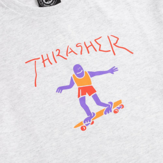 Футболка Thrasher Gonz Fill 311590 (ash grey)