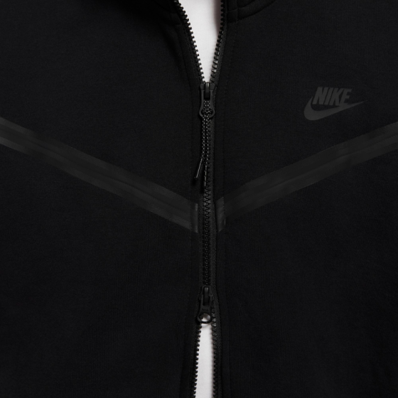 Худи Nike Tech Fleece Hoodie Full-Zip CU4490-010 (black-black)