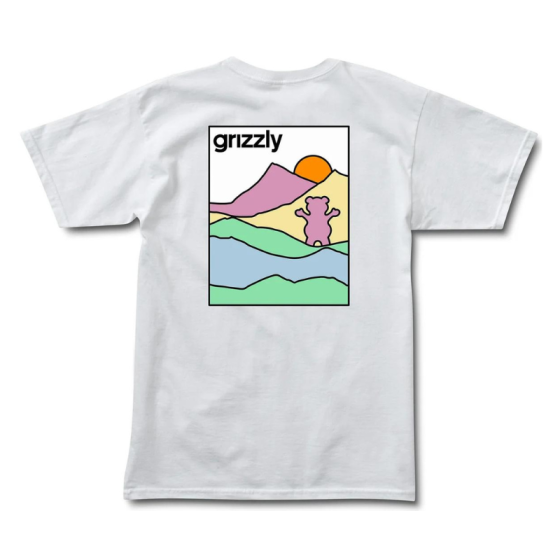 Футболка Grizzly Acid Hike GMA2401P06wht (white)