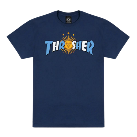 Футболка Thrasher Argentina Estrella 311592 (navy)