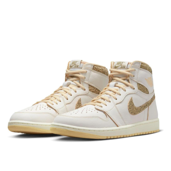 Кроссовки Jordan Air Jordan 1 Retro High Og Craft "Vibrations Of Naija" FD8631-100 (sail-pale vanill
