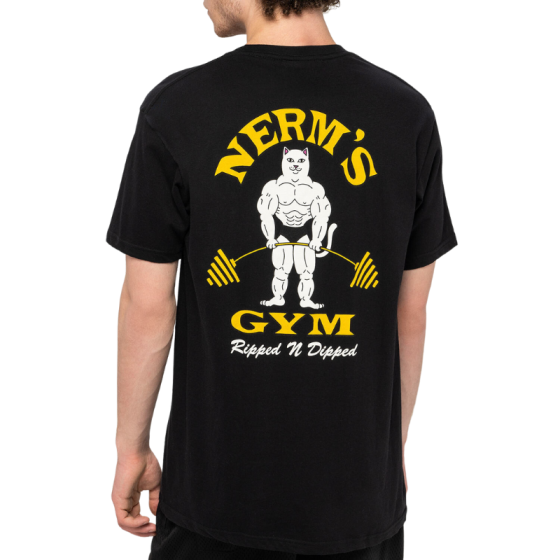 Футболка Ripndip Ripped N Dipped Tee RNDWORKOUT8 (black)