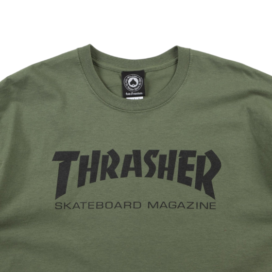 Футболка Thrasher Skate Mag 311027 (army green)
