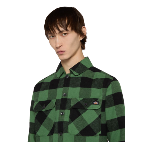 Рубашка Dickies Sacramento Shirt DK0A4XDZK171 (elm green)
