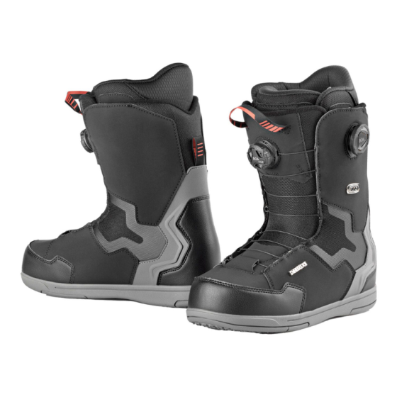 Ботинки Для Сноуборда Deeluxe ID Dual BOA 572313-1000/9110 (black)