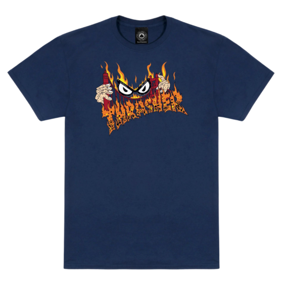 Футболка Thrasher Sucka Free By Neckface 311609 (navy)