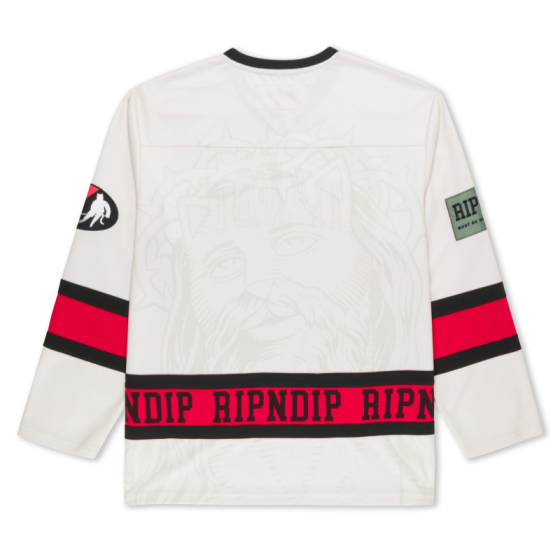 Джерси Ripndip Lord Savior Hockey Jersey RNDSPR25109 (off white)