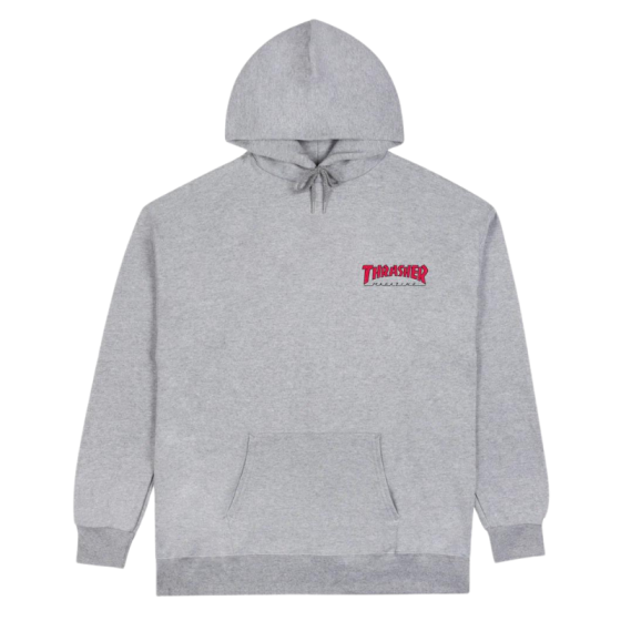Худи Thrasher Little Outline 315021 (grey)