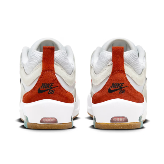 Кеды Nike SB Air Max Ishod FB2393-103 (white-orange-summit white)