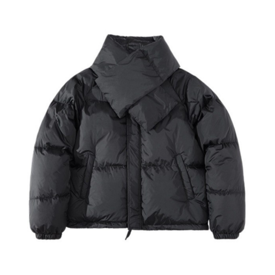 Пуховик Nothomme Scarf Teflon Puffer 20M022blk (black)