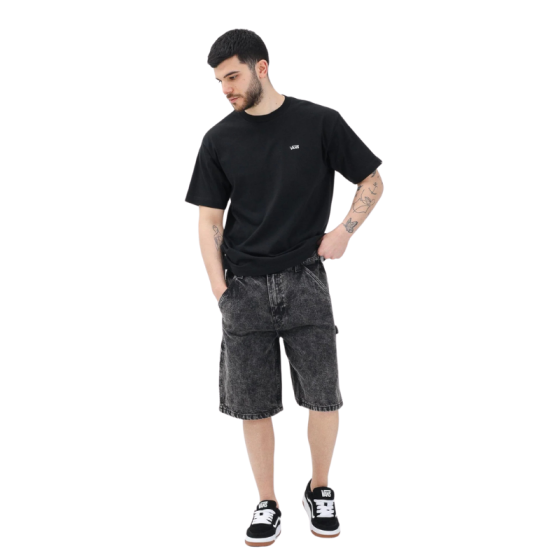 Шорты Vans  Drill Chore Loose Denim Short VN0A7S4SE901 (stonewash black)