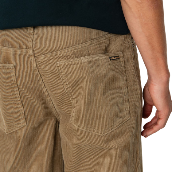 Брюки Volcom Billow Tapered Cord Pant A1132305KHA (khaki)