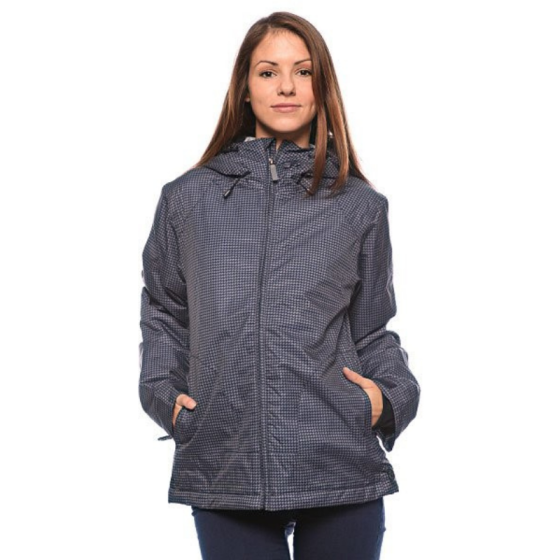 Куртка женская сноуборд ROXY IVY HOODIE JK XKWSJ104 (houndstooth ecl)