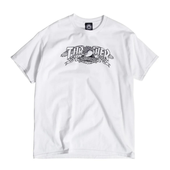 Футболка Thrasher Mag Banner 311617wht (white)