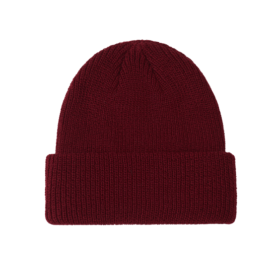 Шапка Magamaev Script Beanie magafa22-scrptbnbor (bordo)