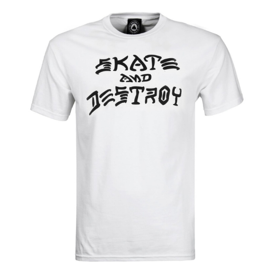 Футболка Thrasher Skate And Destroy 311003 (white)