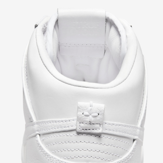 Кроссовки Nike Dunk High Retro Prm DO2321-111 (white-white)