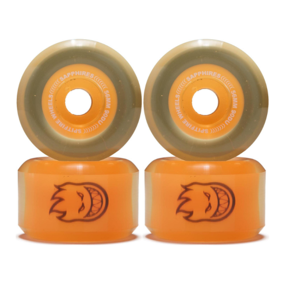 Колеса Spitfire Sapphire 90D 2161000556 (clear neon orange)