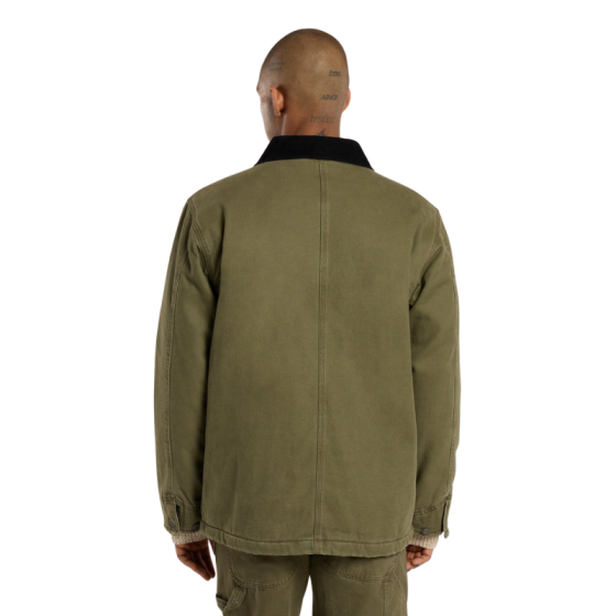 Куртка Dickies Chore Jacket Lined Canvas DK0A87O3MGR1 (military green)