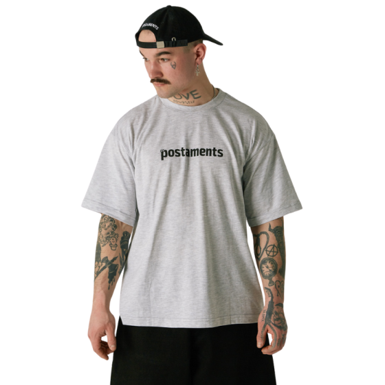 Футболка Postaments Basic post-basichgry-24 (heather grey)