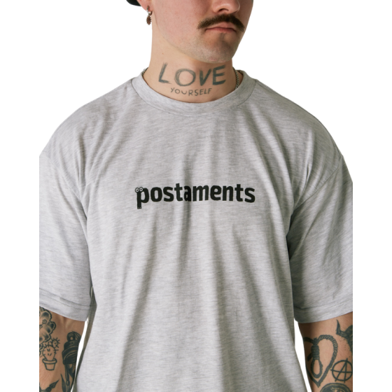 Футболка Postaments Basic post-basichgry-24 (heather grey)