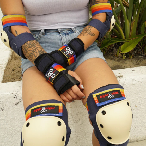 Набор Защиты Детский Triple 8 Saver Series Pads 3-Pack Jr T8-SSP3PJRPB (pacific beach)