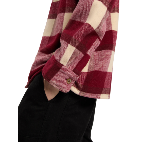Рубашка Dickies Plaid Coaling LS DK0A4XZZK741 (tibetan red)