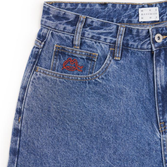 Шорты Magamaev Bigger M Shorts maga24-bigmsh-bluwash (blue washed)