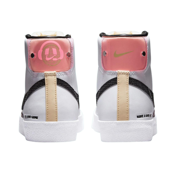 Кроссовки Женские Nike Blazer Mid '77 Have A Good Game DO2331-101 (white-black-green strike)