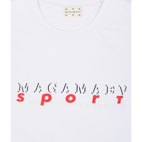 Футболка Magamaev Not A Sport maga23-nastshirtwht (white)