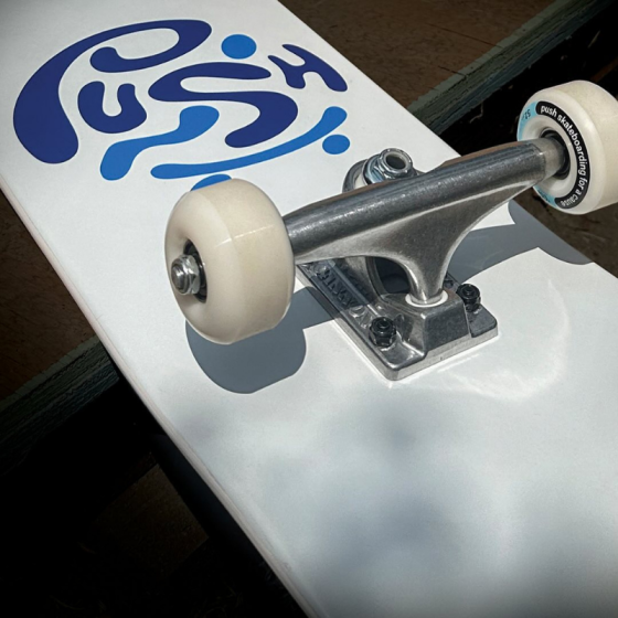 Скейтборд В Сборе Push Whitey Complete PUSH515016 (white)