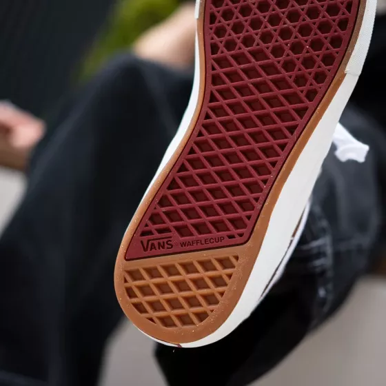 Кеды Vans Kyle Walker VN0A2Z3KYF9 (leather white-red)