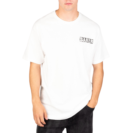 Футболка Baker Uno bakunotee-wht (white)