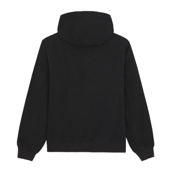 Куртка Dickies Duck Canvas Hooded Unlined Jacket DK0A4YQLC401 (stone washed black)