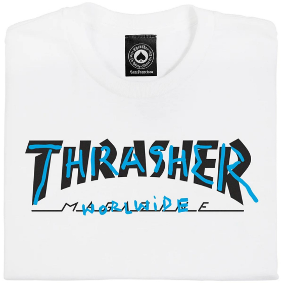 Футболка Thrasher Trademark 311600 (white)