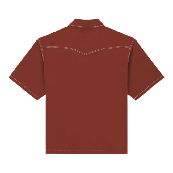 Рубашка Dickies River Ranch Work Shirt Ss DK0A4Z7MK471 (cappuccino)