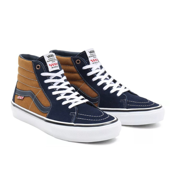 Кеды Vans Skate Sk8-Hi Reynolds VA5FCC9CV (navy-golden brown)