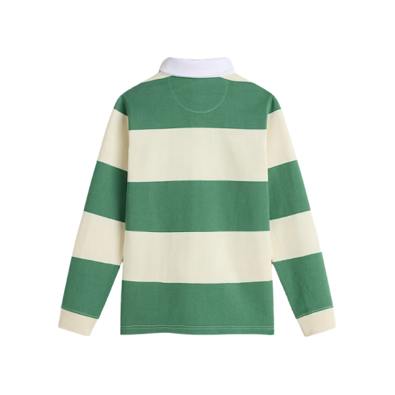Поло Регби Детское Vans Ward Stripe Rugby Knit Shirt VN000MGJE4T (fairway-lemon icing)