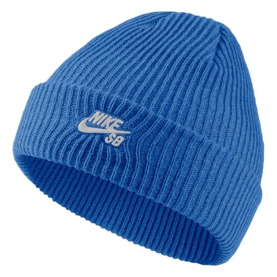 Шапка Nike SB Fisherman Beanie 628684-402 (pacific blue-white)