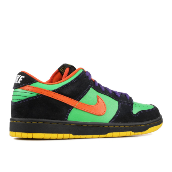 Кеды Nike SB Dunk Low Premium "Green Spark Hoop Orange" 313170-381 (green spark-hoop orange)