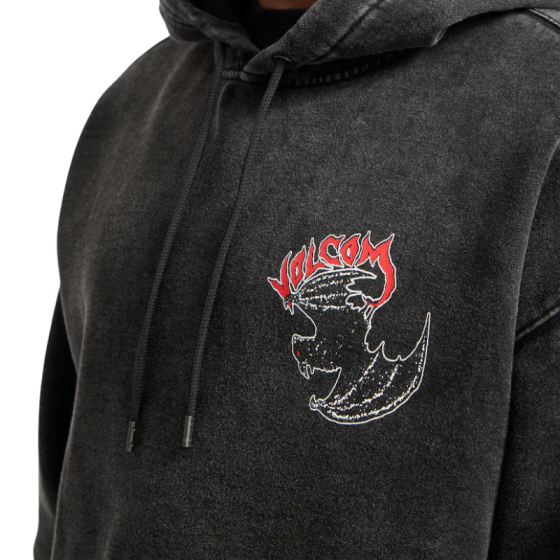 Худи Volcom Nightwasher Po A4132509- (light acid black)