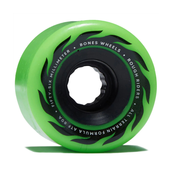 Колеса Bones All Terrain Formula Rough Riders 80A WSCPRR065680G4 (green)