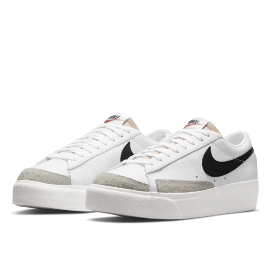 Кроссовки Женские Nike Blazer Low Platform DJ0292-101 (white-black)