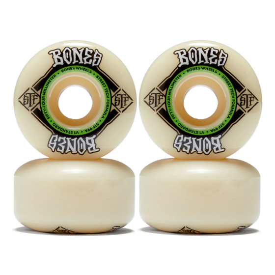 Колеса Bones Street Tech Formula 99A Standard V1 WSCAEV1S5499A4 (white)