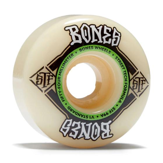 Колеса Bones Street Tech Formula 99A Standard V1 WSCAEV1S5499A4 (white)