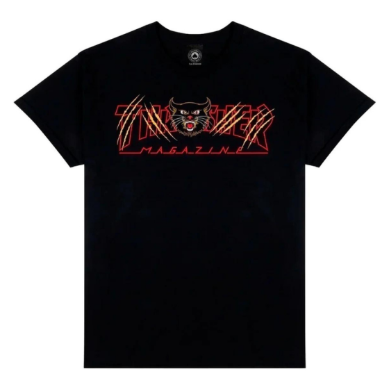 Футболка Thrasher Gato 311604 (black)