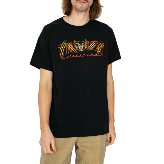 Футболка Thrasher Gato 311604 (black)
