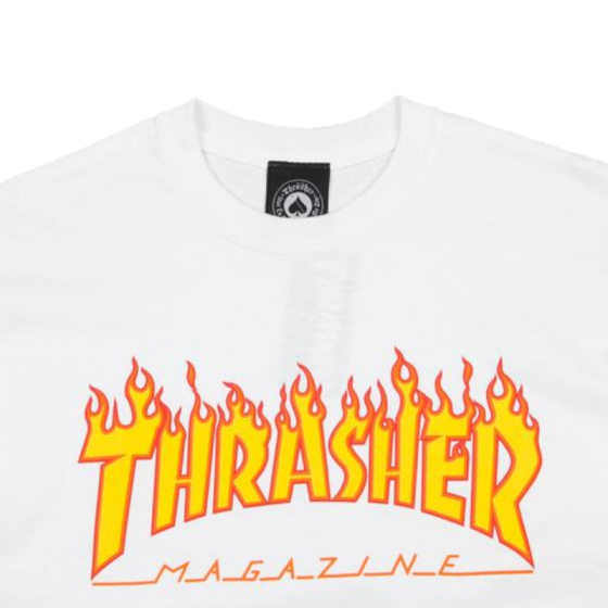 Футболка Thrasher Flame 311019 (white)