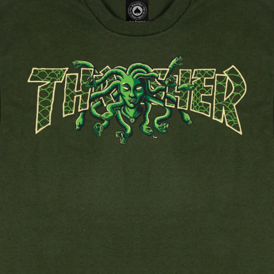Футболка Thrasher Medusa 311606 (green)